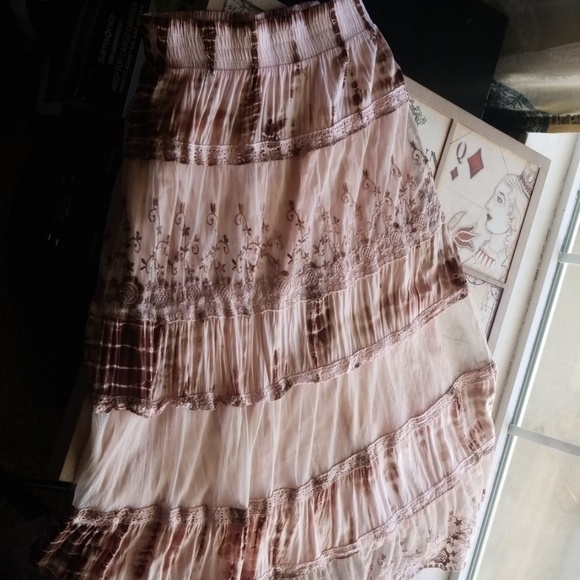 Anthropologie Dresses & Skirts - Wonderful Anthropologie tie dye long skirt